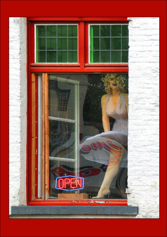 Sabine Nehls, Marilyn am Fenster